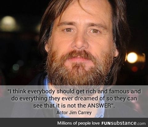 Jim Carrey says it