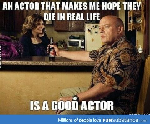 A good actor