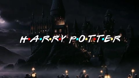 If Harry Potter Looked Like It's A Sitcom Like Friends