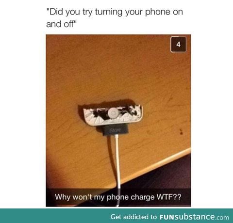 My phone won't charge!