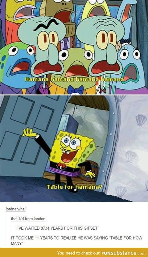 Spongebob never gets old