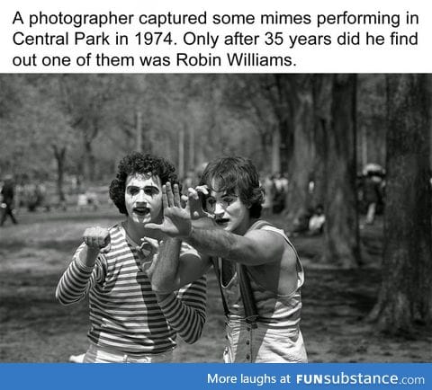 Perhaps the only mime who captivated millions