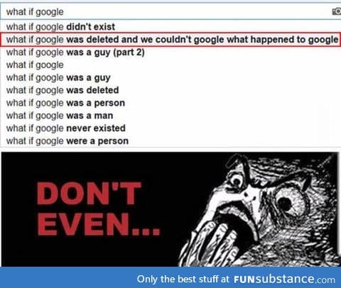 What if google was deleted?