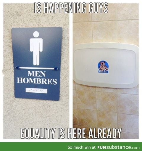Equality is here