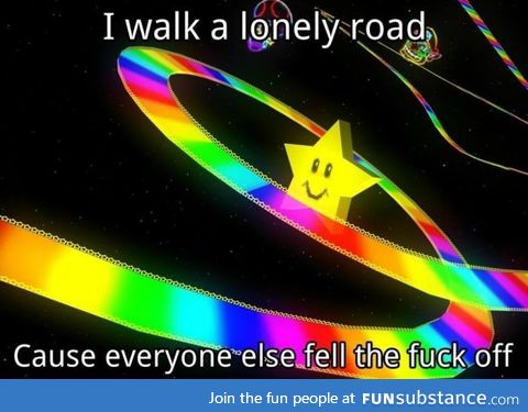 Rainbow road ruined friendships