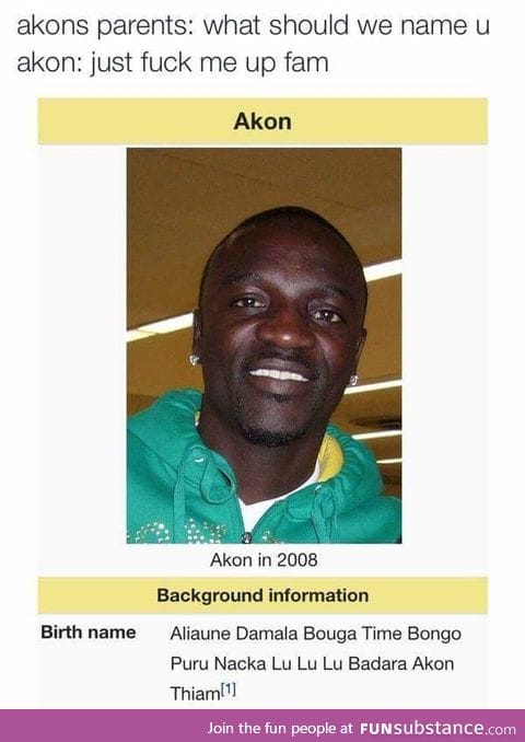 Akon's real name