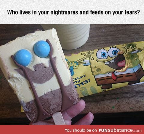 Spongebob scare-pants