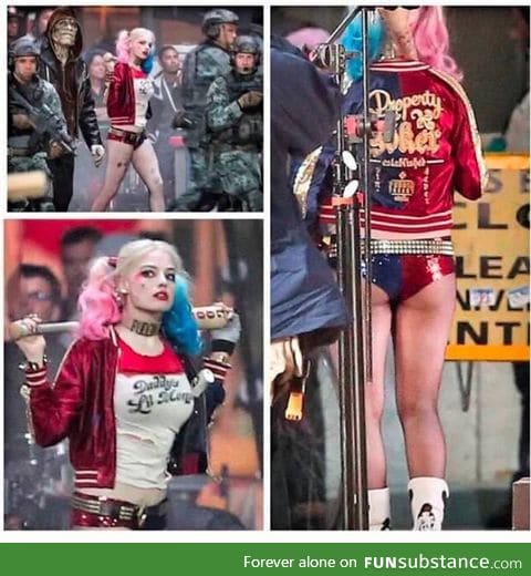 Margot Robbie as Harley Quinn