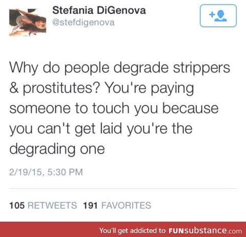 Strippers & prostitutes