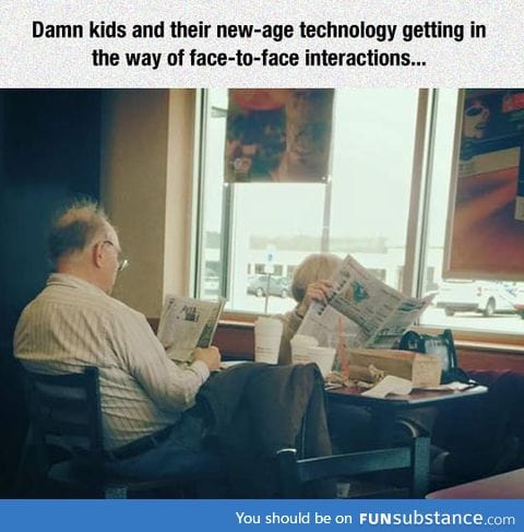 Kids and their new technology