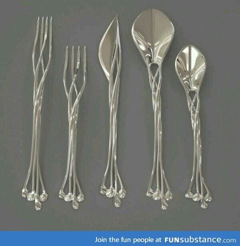 Elvish cutlery