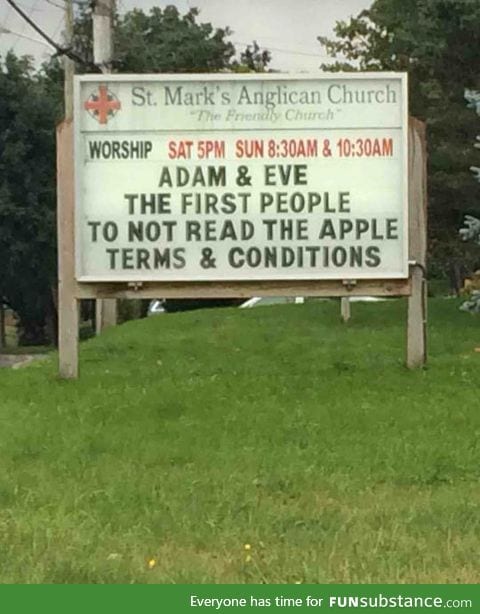 Adam And Eve Didn't Think Different