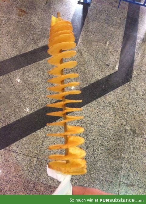 In Saudi Arabia, they have "potato rolls"