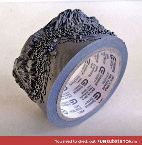 Duct tape art