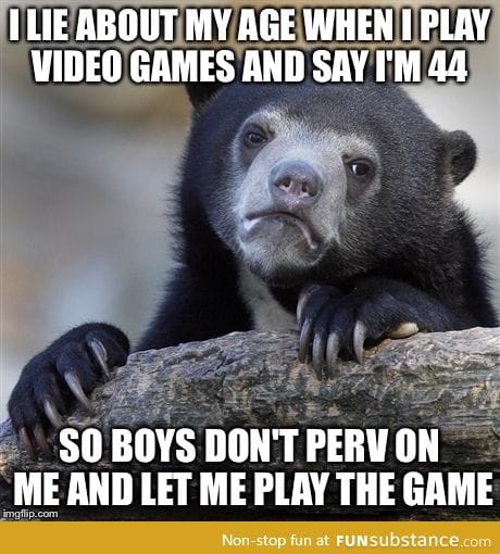 Gamer girl problems
