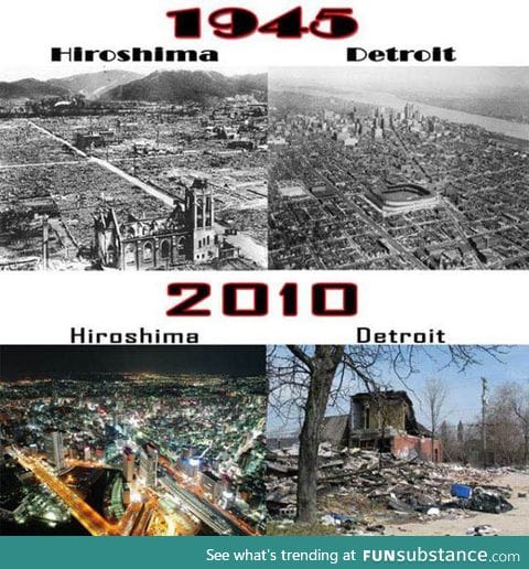 Hiroshima vs. Detroit