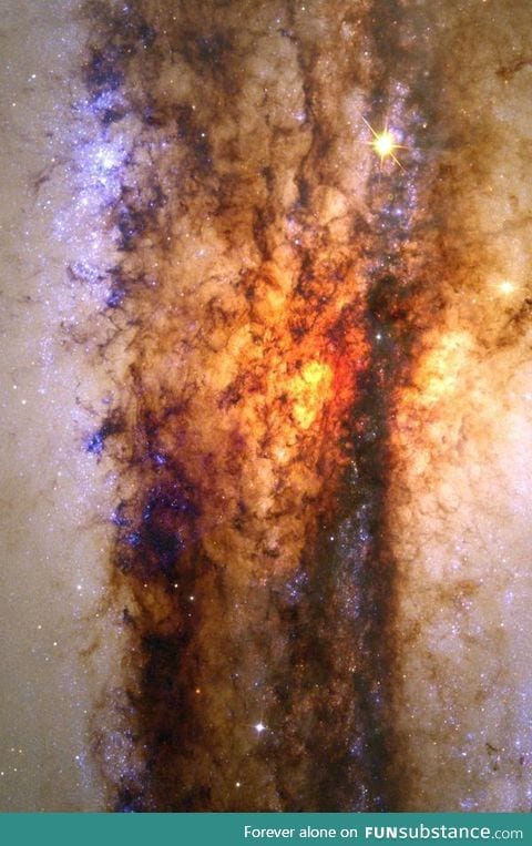 The core of active galaxy Centaurus A