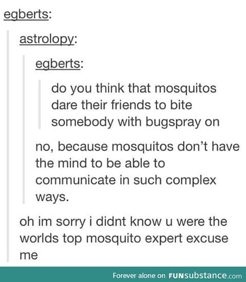 Mosquito expert