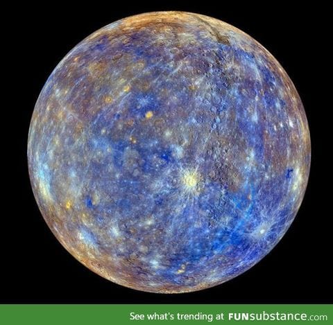 The clearest photo of Mercury ever taken