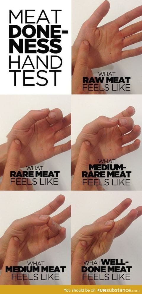 How to test how cooked your meat is