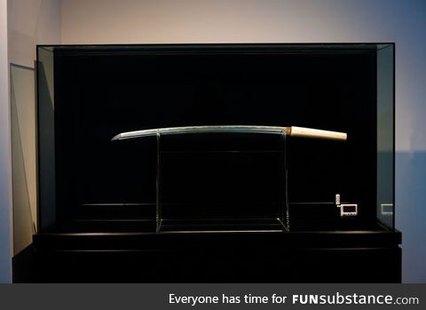 Tentetsutou: The sword of heaven. A Katana made of the Meteorite Gibeon