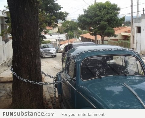 Safest way to lock your car!