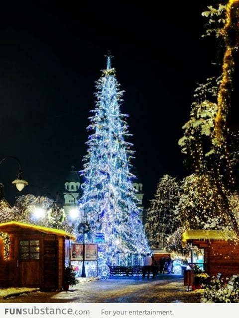 Christmas Time in Targu-Mures, Romania