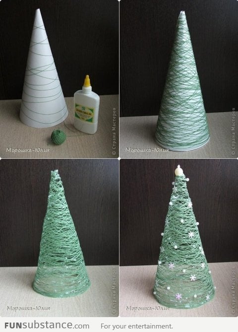 How to make a simple yet beautiful Christmas tree