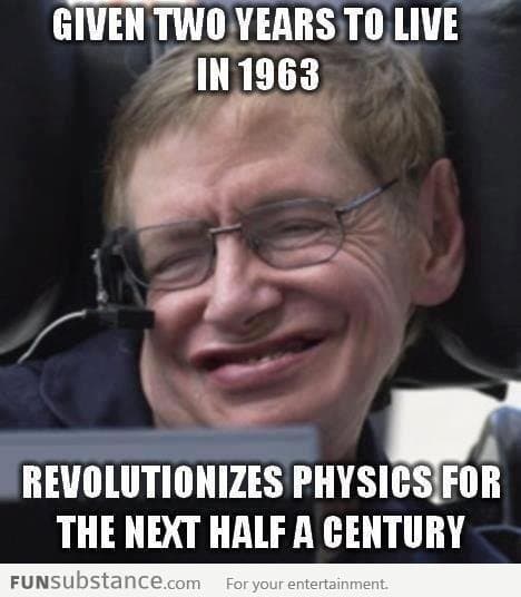 Badass Stephen Hawking