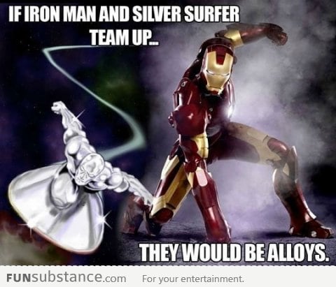 Iron Surfer & Silver Man