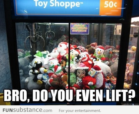 Every time I play the claw machine, I can't help but wonder