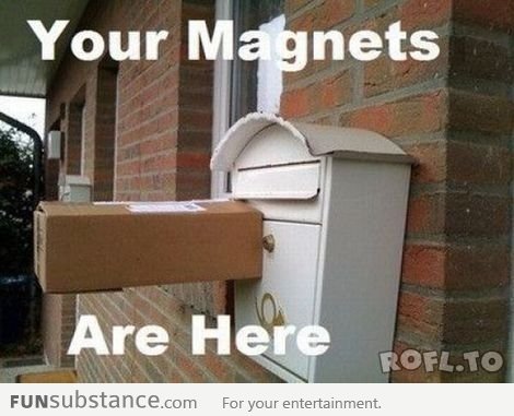 Magnet in the mail