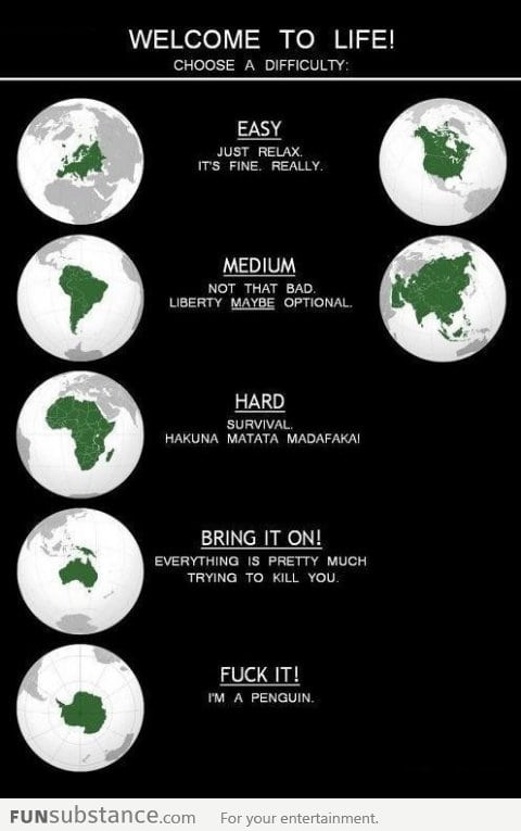 Difficulty Mode across the world!