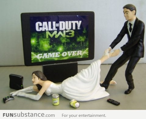 My future wedding cake topper. But a different game