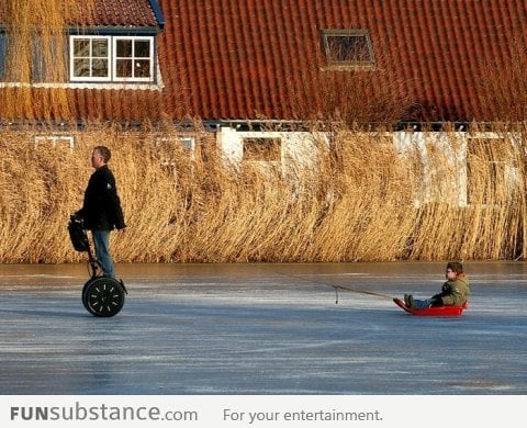 Segway Sledding