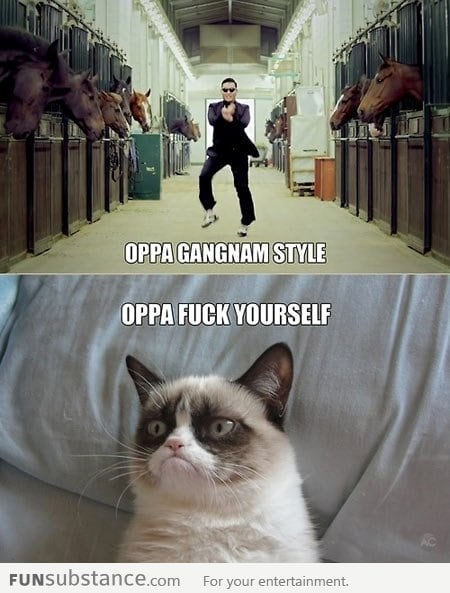 Oppa Grumpy Style