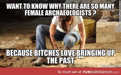 Female archaeologists
