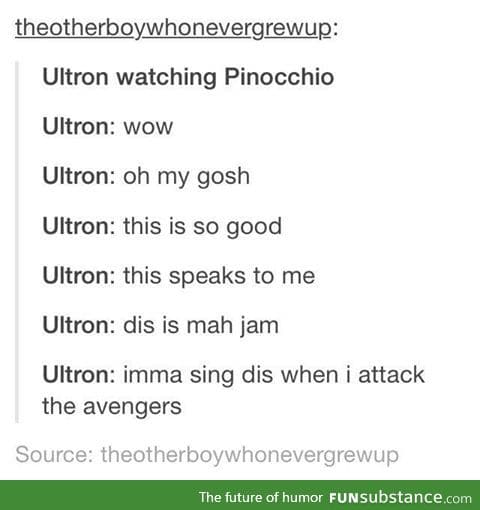 Ultron's secret dream.