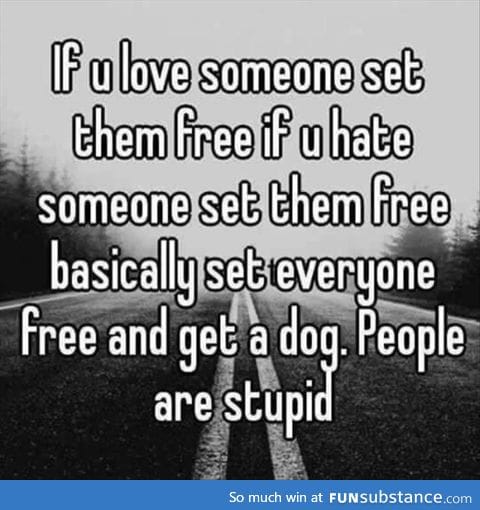 Set people free