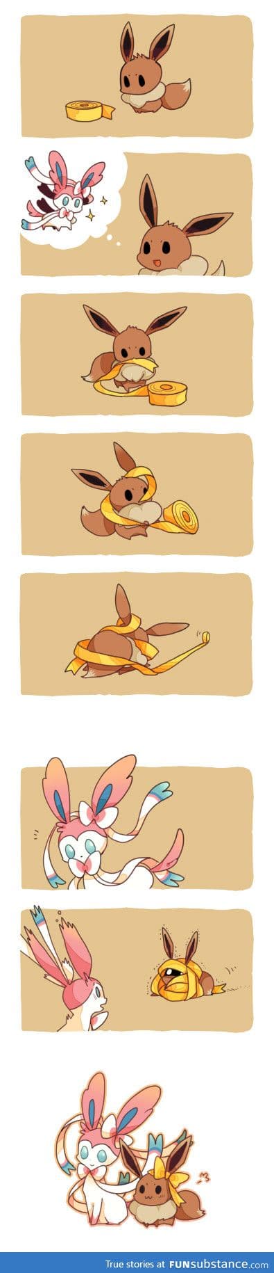 Eevee, your cuteness game knows no bounds