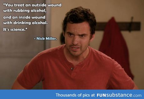 Words of wisdom by Nick Miller