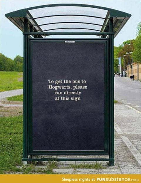 Bus to hogwarts