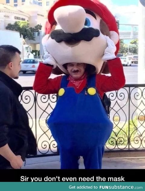 Mario undercover
