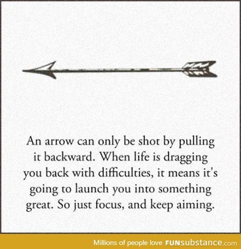 The arrow metaphor