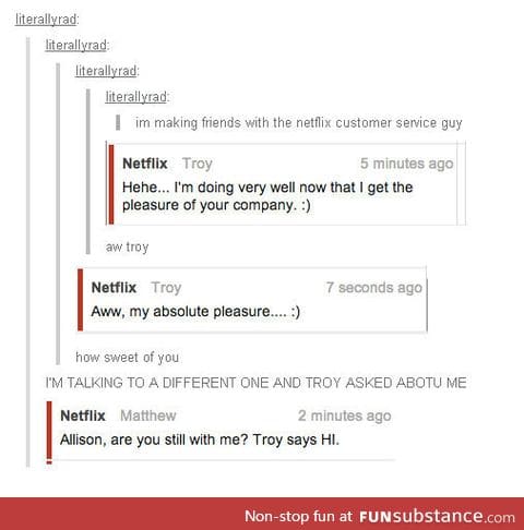 Netflix customer service
