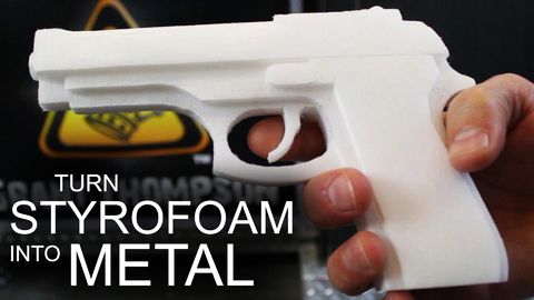 Create Anything You Want In Aluminium Using Styrofoam