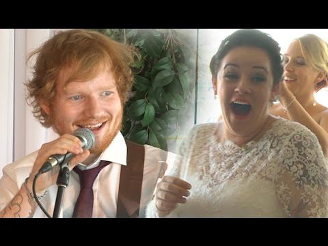 Ed Sheeran's "Thinking Out Loud" Is Definitely The Best Theme Song Of This Wedding Party