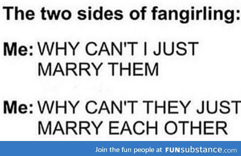 All fangirls...including me