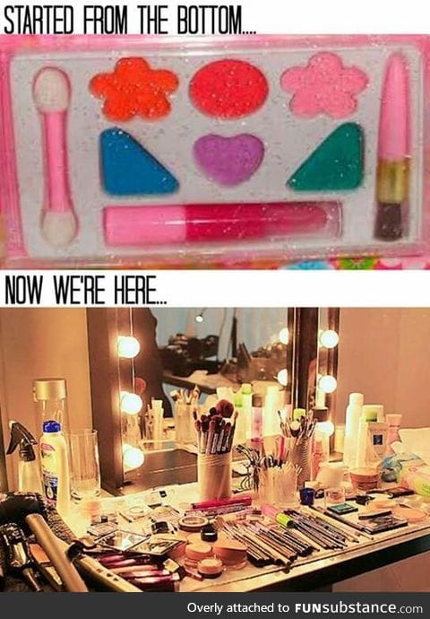 Girls And Our Makeup