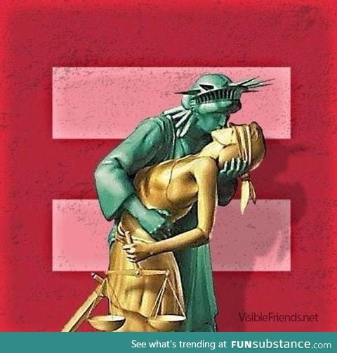 Lady Liberty meets Lady Justice